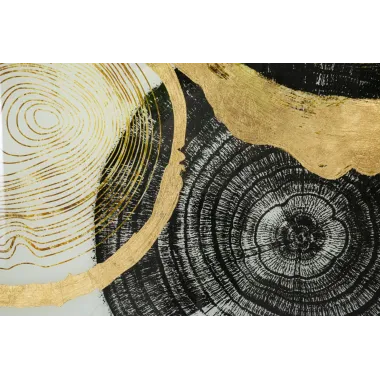 Panel ze szkła w ramie WOODY 60x3,5x90 cm